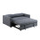 (Grey) Stylish and Comfortable 2 Seater Sofa Bed 5