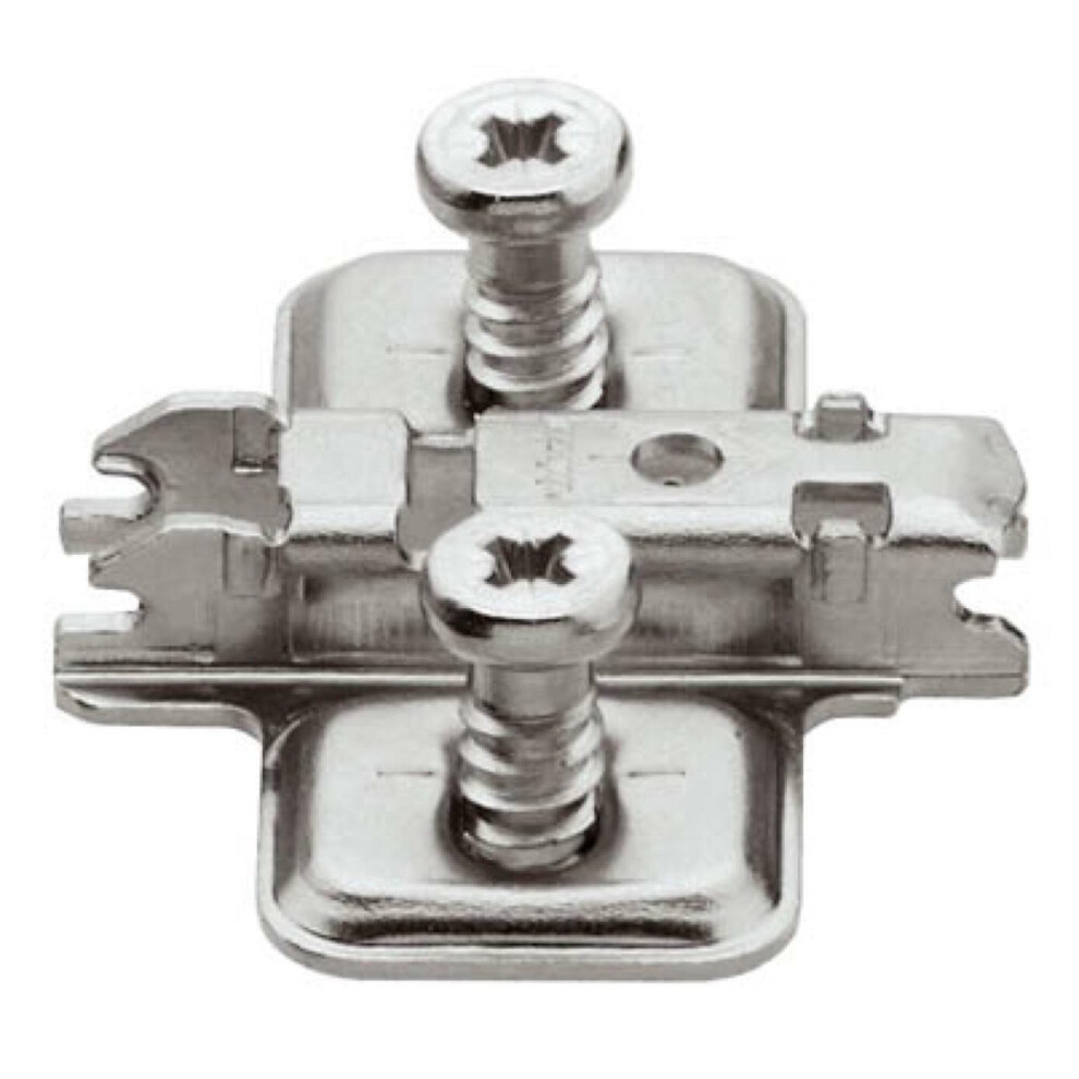 (2) Blum 173L8100 Clip On Top Hinge Mounting Plate 18Mm Cabinet 636983967339