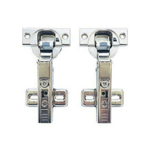 (10) Blum Hinges Soft Close Clip On 71B3550 & 173L6100 Mount Plate 110 Degree Overlay