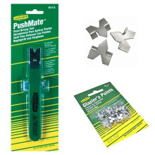(500 Points (No Pushmate)) Fletcher PushMate Push Point Driving Tool & Points Picture Framing Glazing