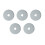 45mm Rotary Cutter Blades x 5 Pack for Olfa Etc by Taskar 2