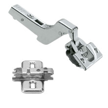 (1) Blum Soft Close Inset Hinge 110 Clip Top 71B3750 & Cabinet Mounting Plate