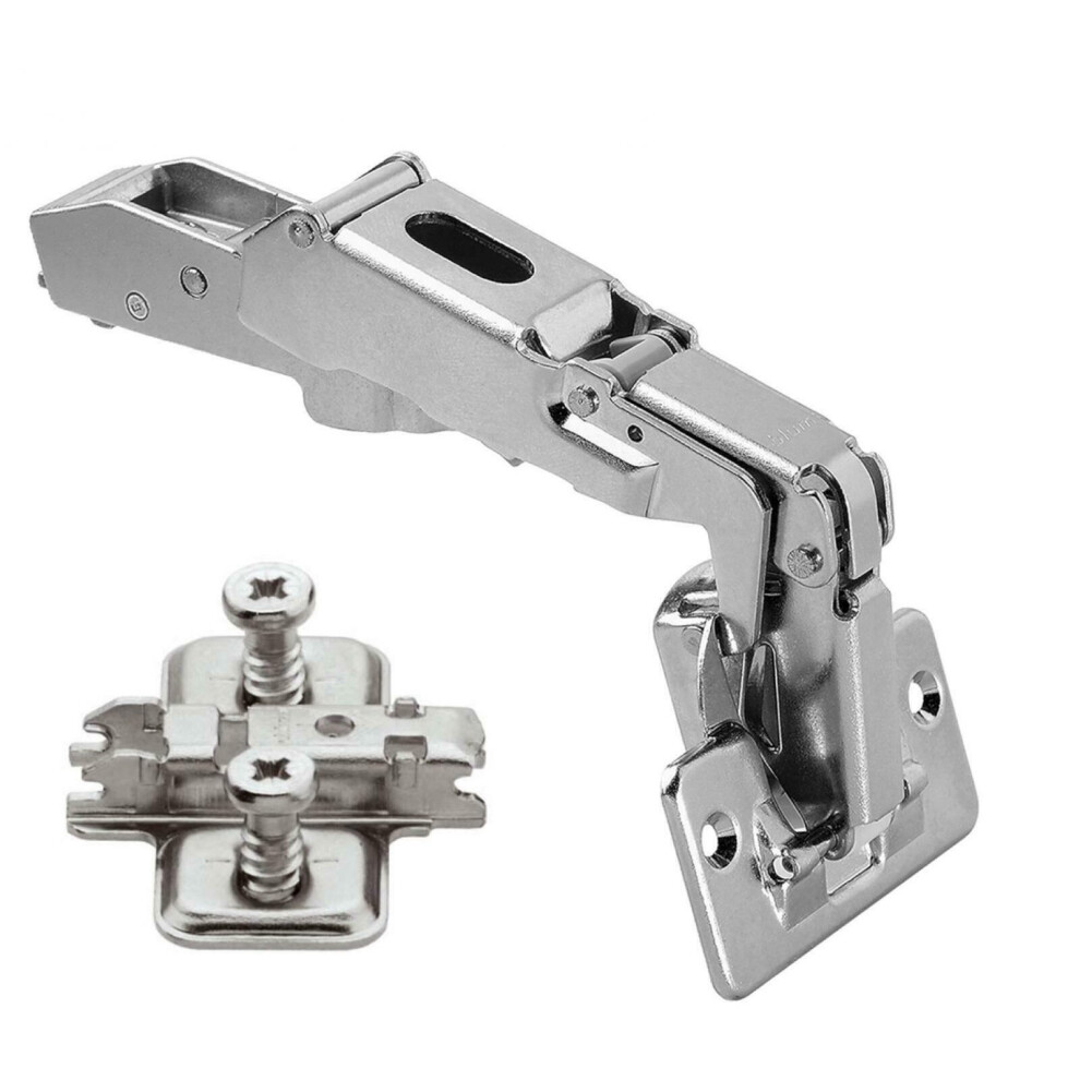 (10) Blum 170 Degree Hinge Clip Top Overlay & Mount 71T6550 & 173L8100 636983968077