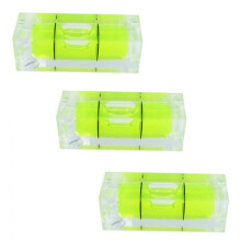 (20) Mini Spirit Level Bubble Square 29mm Vial