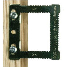 (4 + Screws) Square Sawtooth Hangers CWH1 Canvas & Hollow Back Picture Frames + Screws