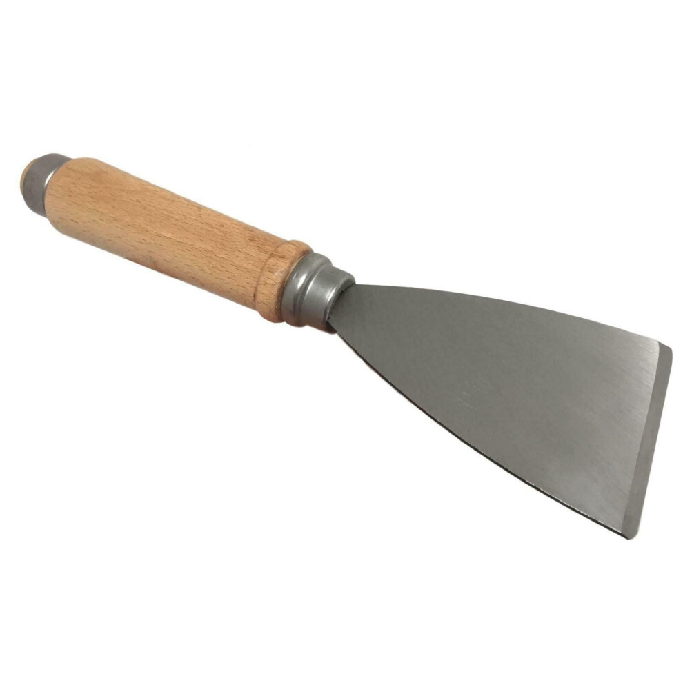 Bohle Premium Glazier's Scraper Wooden Handle Putty Spatula