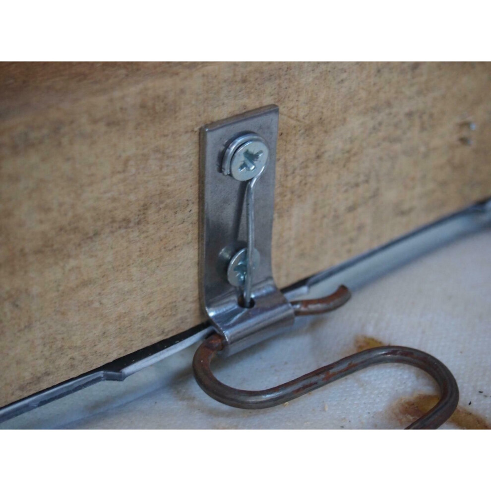 (10) Sofa Zig Zag Spring Repair Bracket Sag Chair Saver Clips 636983966769