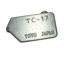 Toyo TC-17 Replacement Glass Cutter Head TC17H - Genuine Toyo, Large Carbide Head, 140 Honed Wheel