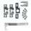 (Method B (10 Packs)) Springlock Anti-Theft Picture Frame Hanging System 1