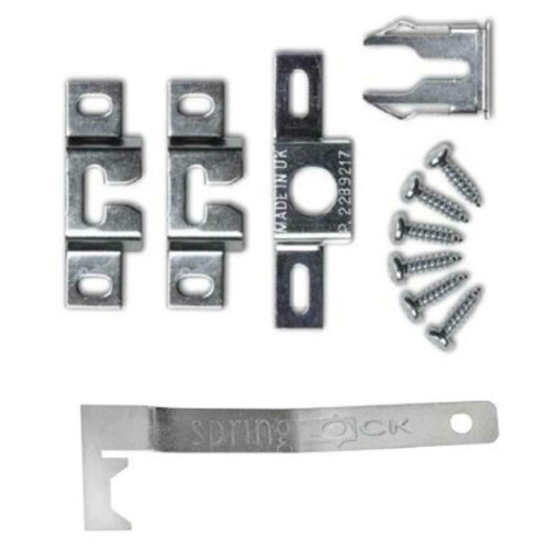 (Method B (10 Packs)) Springlock Anti-Theft Picture Frame Hanging System