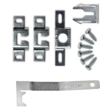 (Method B (5 Packs)) Springlock Anti-Theft Picture Frame Hanging System