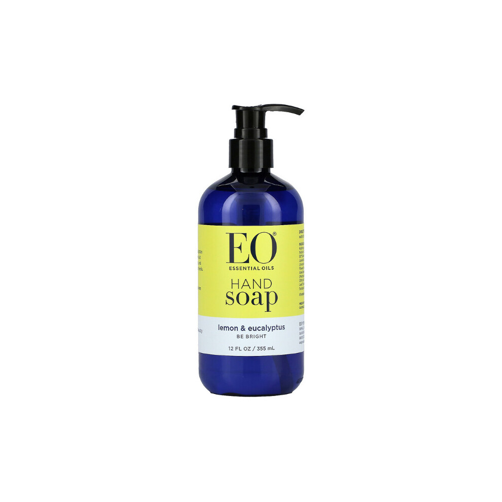 Eo Products , Hand Soap, Lemon & Eucalyptus, 355Ml