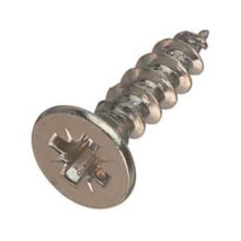(10) Kitchen Hinge Screws for Blum/Hafele Etc Hinges Nickel Finish