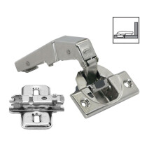 (2) Blum Clip Top Blumotion Inset Blind Corner Sprung Hinge 95 79B9550