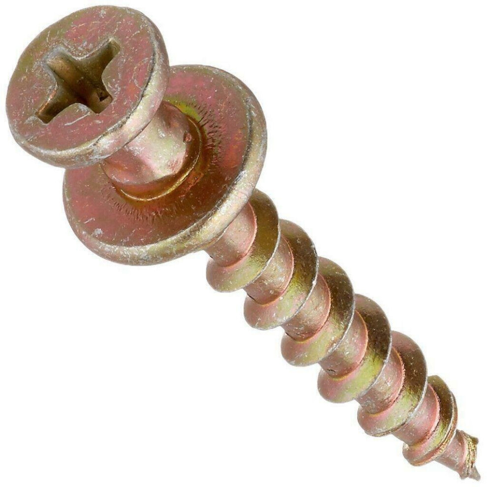 (5 Screws) Bear Claw Picture Hanging Screws Plasterboard Hanger Hangman Gold 636983972173