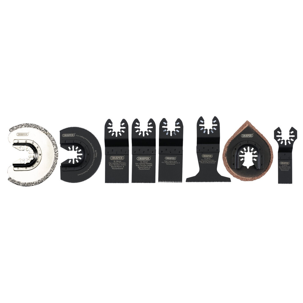 Draper Multi-Tool Blade Set (8 Piece) [APT517]