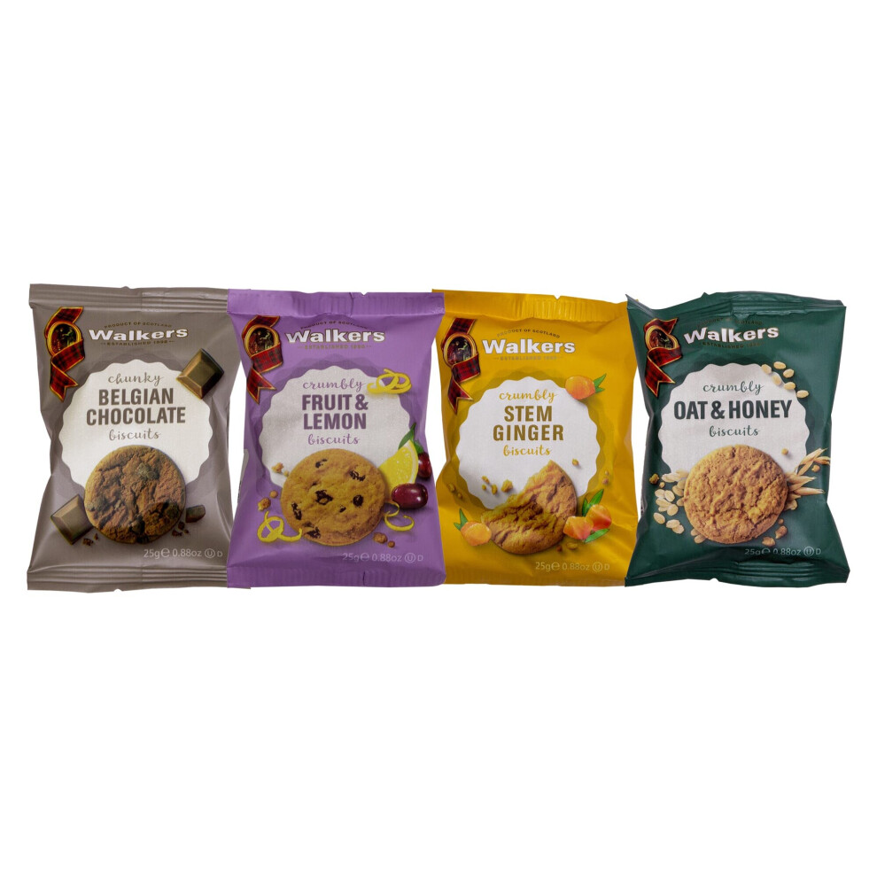 Walkers Mini Biscuits Assorted Catering Packs - 100x2bisc