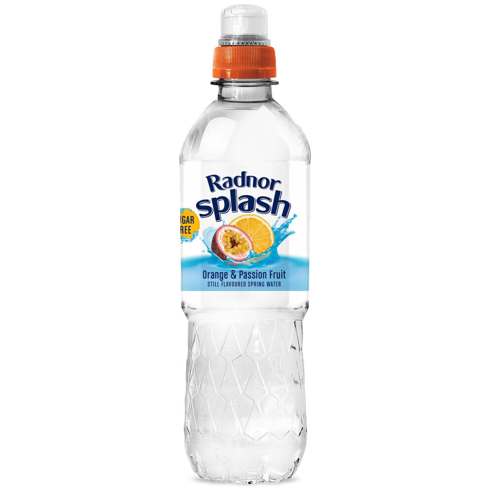 Radnor Hills Radnor Splash & Passionfruit Flavoured Water - 24X500ml Orange