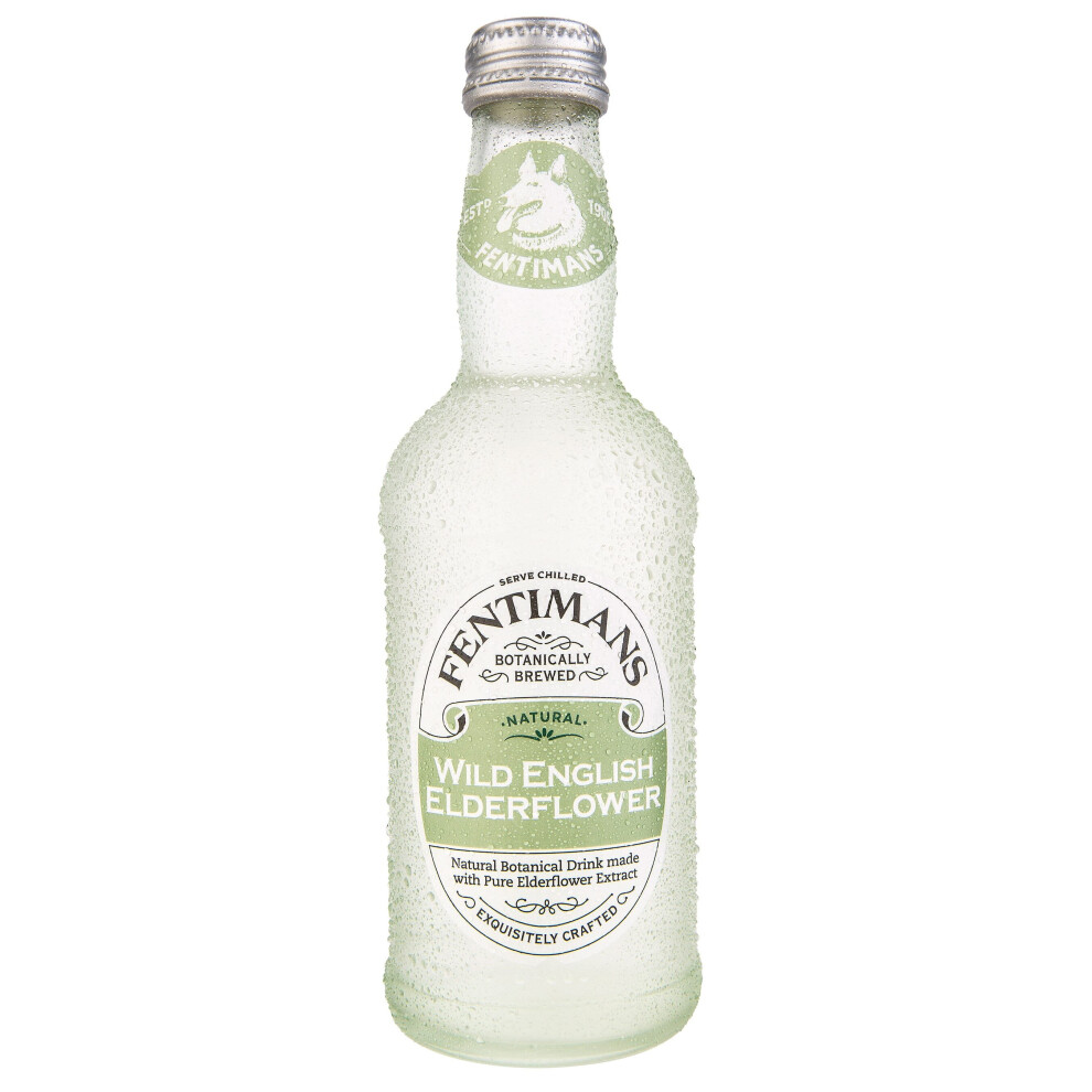 Fentimans Elderflower Sparkling Drinks - 12x275ml