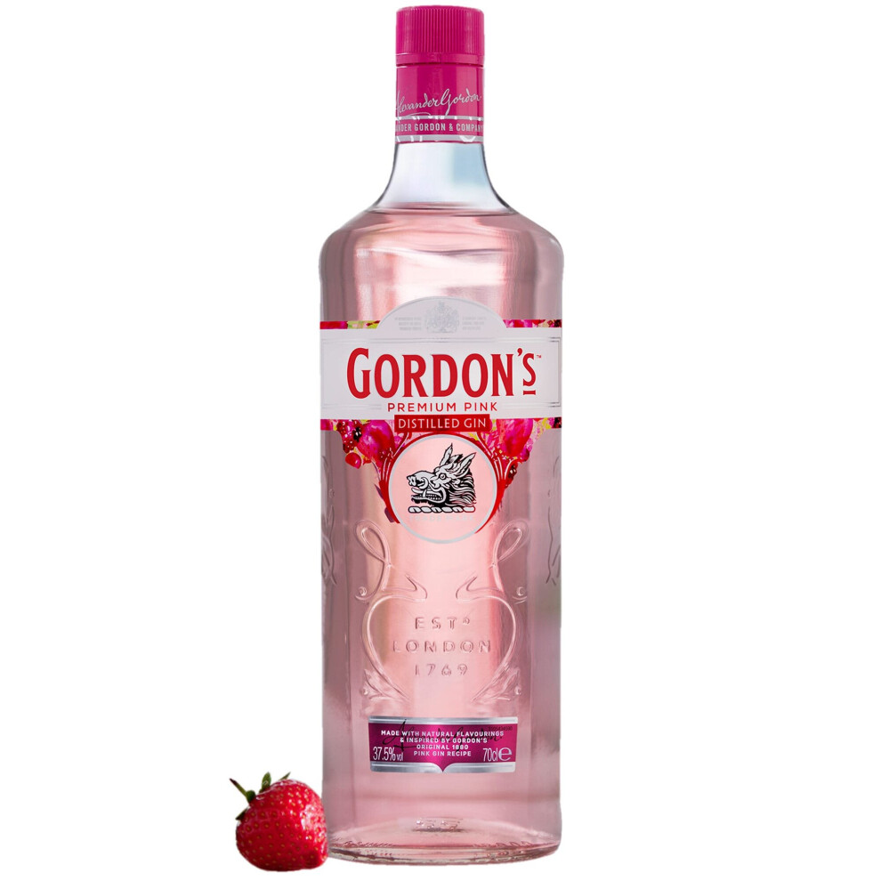 Gordon's Premium Pink Distilled Gin - 6x70cl