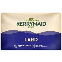 Kerrymaid Lard 40x250g: Traditional Lard for Flaky Pastry, Baking, Roasting & Frying - No Hydrogenated Fats