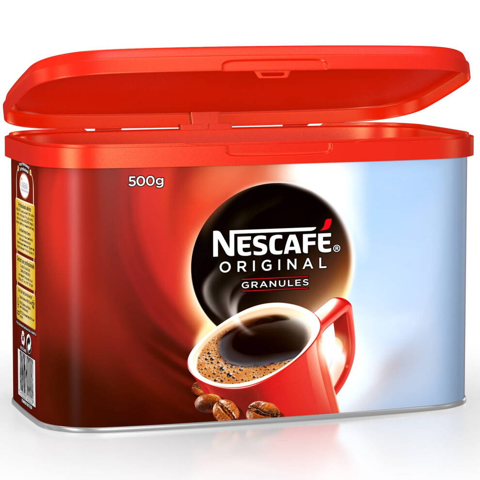 Nescafe Nescafé Original Coffee Granules Tins - 6X500g