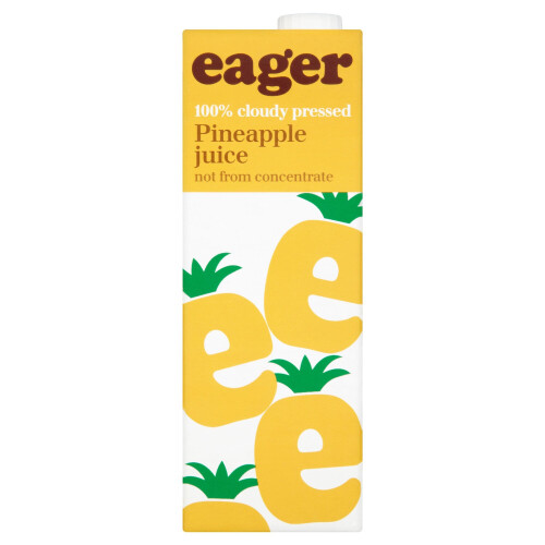 Eager Pineapple Juice - 8x1ltr