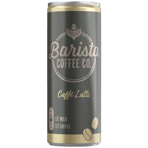 Barista Caffe Latte Coffee Drink - 12x250ml