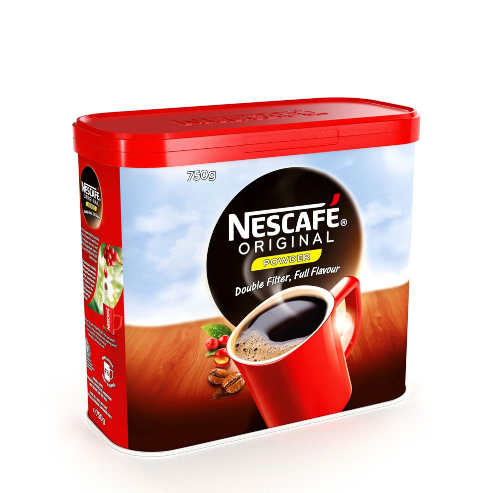 Nescafe Nescafé Original Coffee Powder Tins - 6X750g