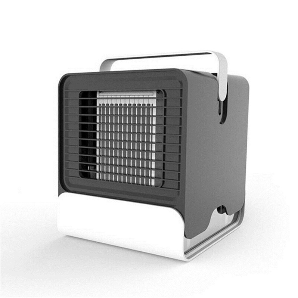 600m³/h Portable Air Conditioner Fan 3 in 1 Personal Space Air Cooler Humidifier Purifier Brushless Desktop Cooling Fan Personal Table Fan BLACK