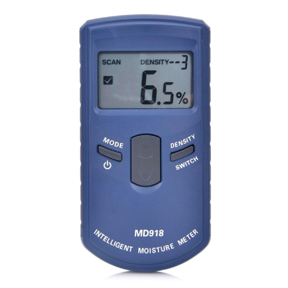 Md918 Inductive Wood Timber Moisture Meter Tester Range 4%~80% High Frequency Electromagnetic Wave Induction Wood Moisture Content Measurement 10 Wood 840079352002