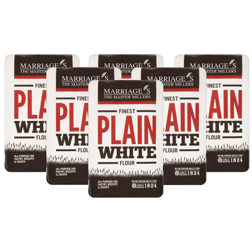 Marriages Finest Plain White Flour - 5x1.5kg 2