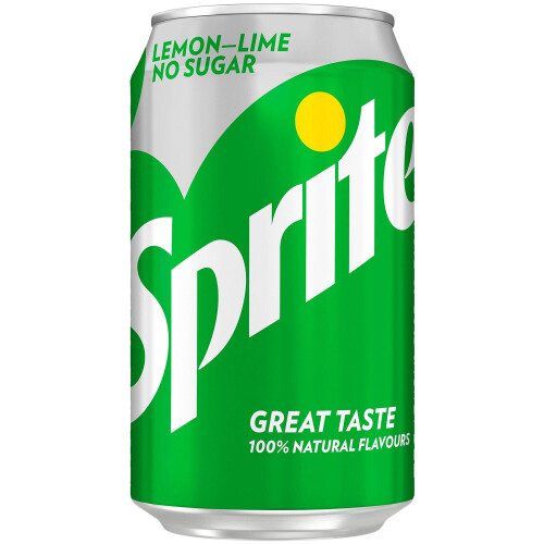 Sprite Zero Sugar Free Cans - 24x330ml