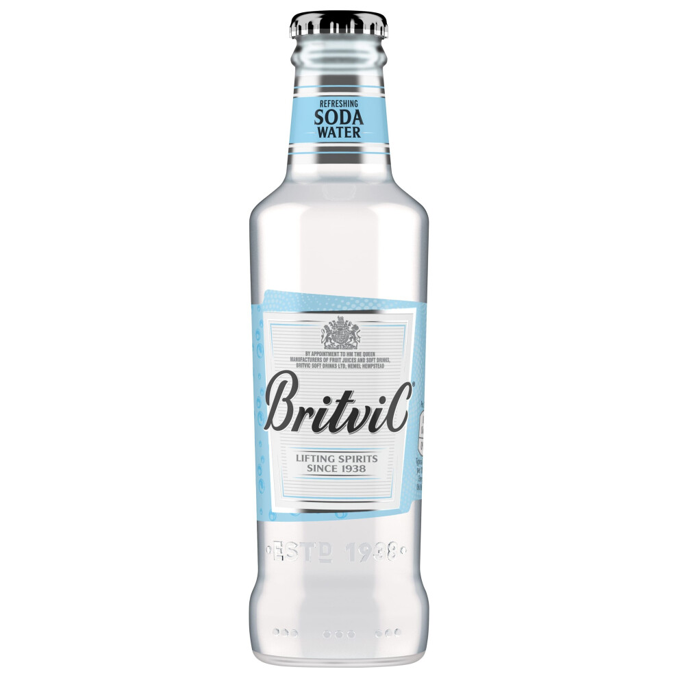 Britvic Soda Water - 24x200ml