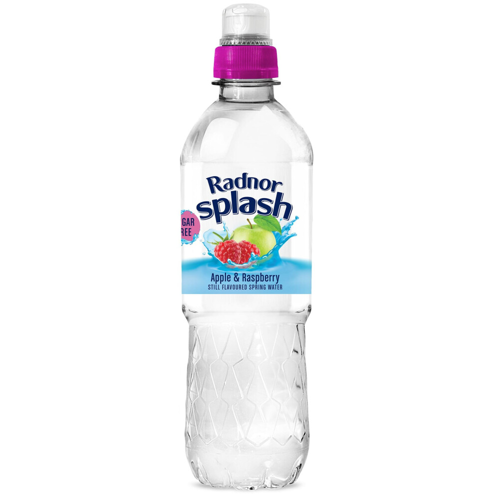 Radnor Hills Radnor Splash Apple & Raspberry Flavoured Water - 24X500ml