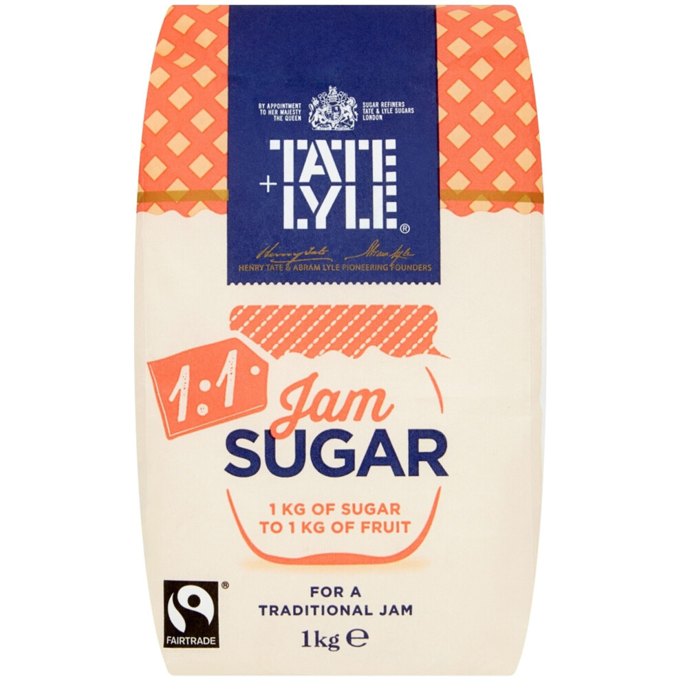 Tate & Lyle Fairtrade Jam Sugar - 10X1kg