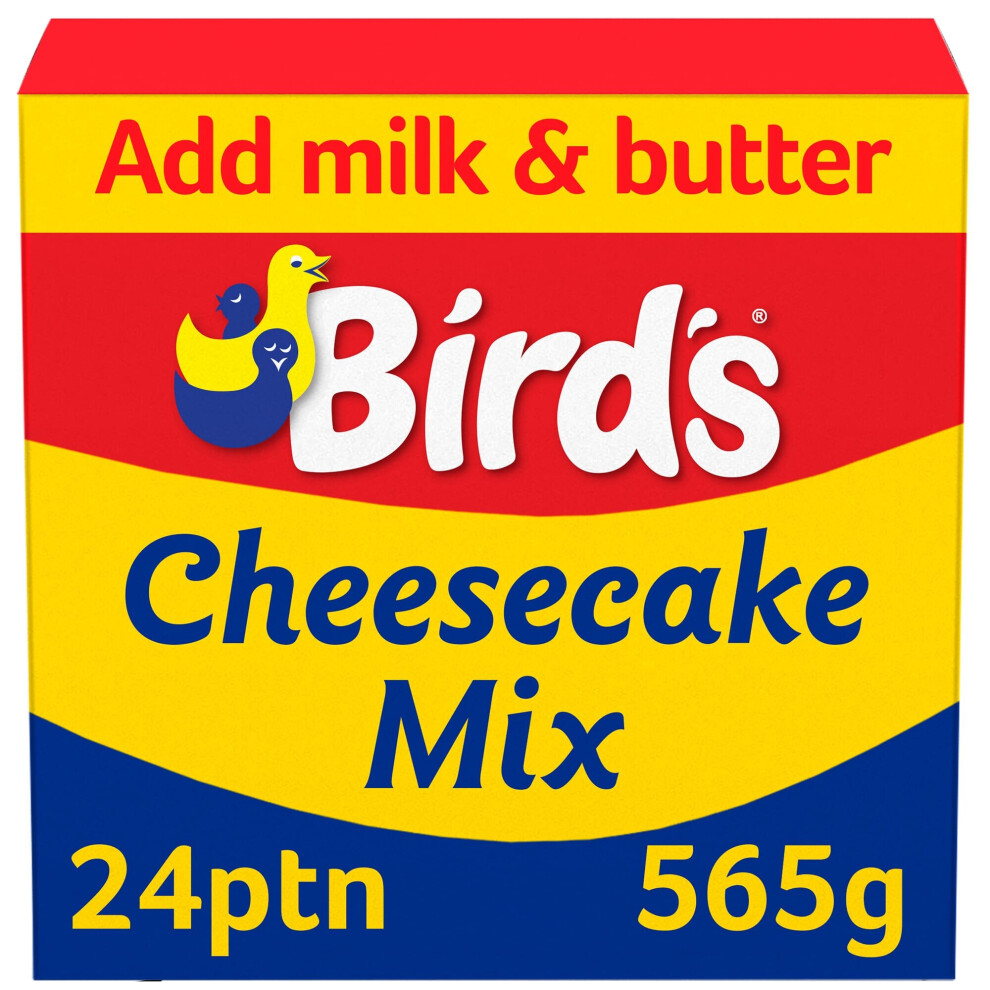 Birds Cheesecake Filling & Base Mix - 1X24ptn