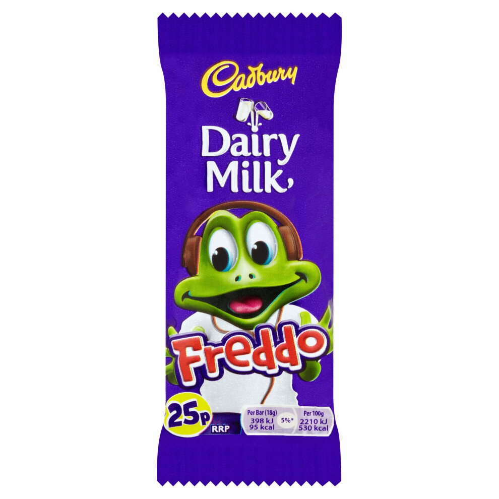 Cadbury Dairy Milk Freddos Chocolate Bars - 60x18g