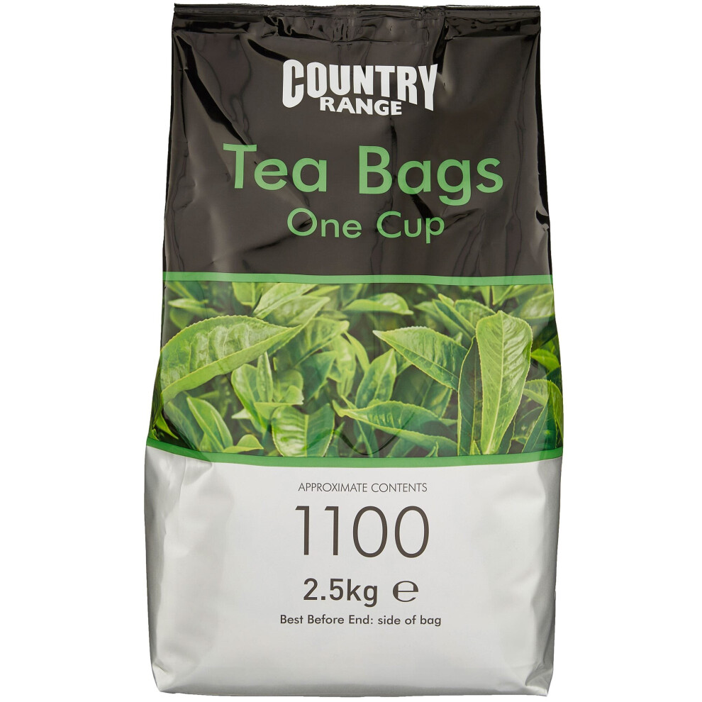 Country Range One Cup Catering Tea Bags - 1x1100