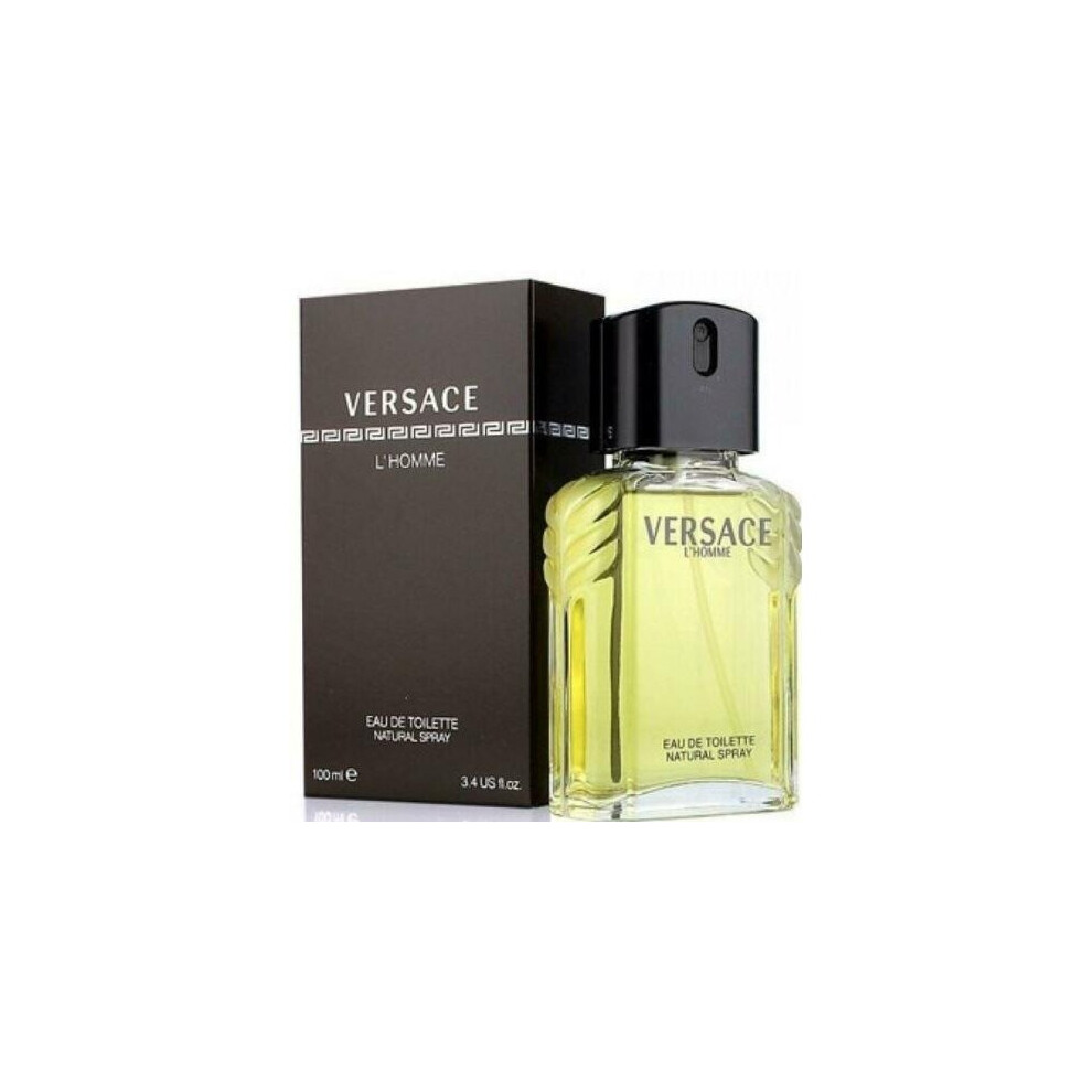 VERSACE L' HOMME edt 3.3 / 3.4 oz Cologne for Men 3.4