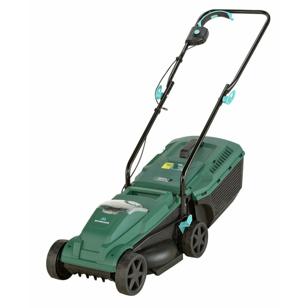 Mcgregor Mcr2132 32Cm Cordless Rotary Lawnmower - 21.6V