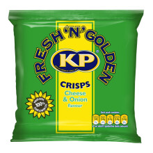 KP Cheese and Onion Crisps - 48x25g