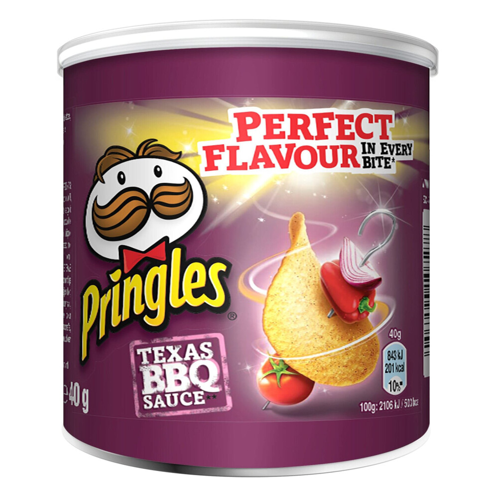 Pringles BBQ Crisps - 12x40g