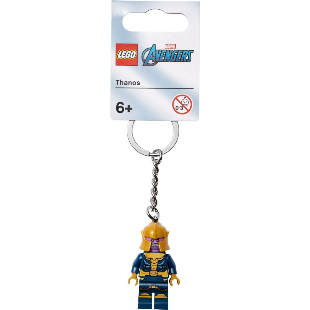 LEGO Super Heroes Thanos Minifigure Keyring 854078