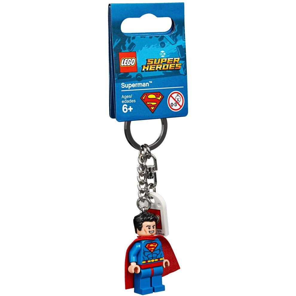 LEGO Super Heroes Superman Keyring 853952