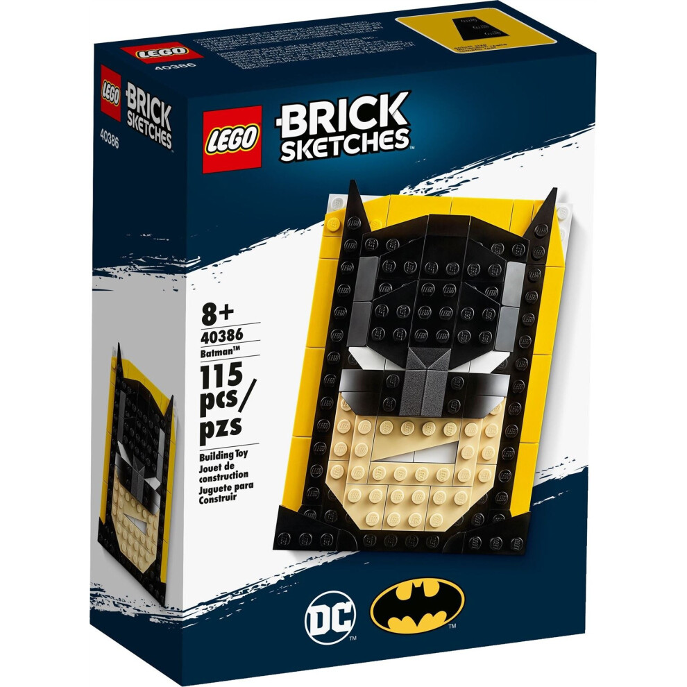 LEGO Brick Sketches Super Heroes Batman Set 40386