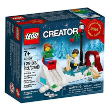 LEGO 2014 Feestdagen Winter Schaats Scene 40107