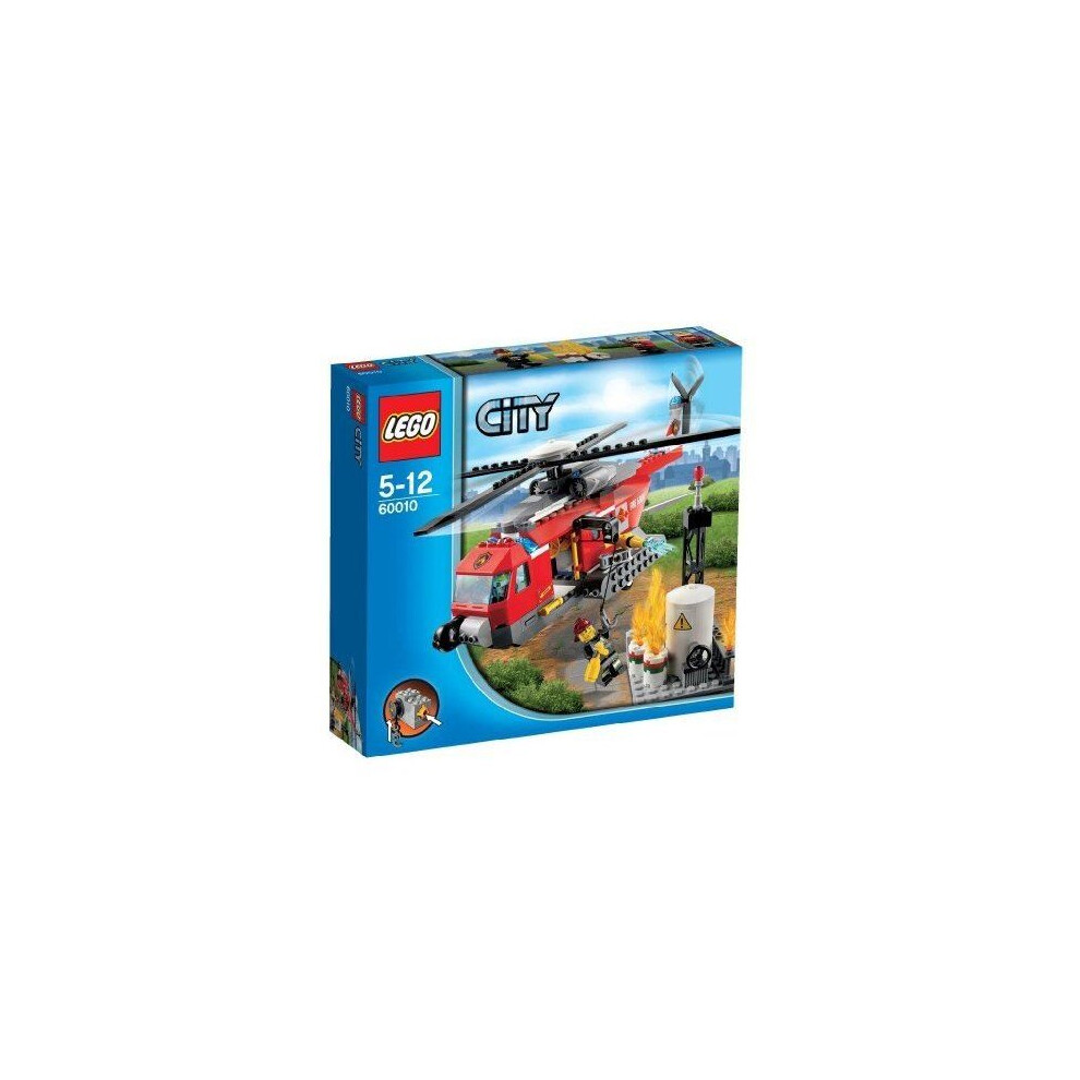 Lego City Fire Helicopter Set 60010