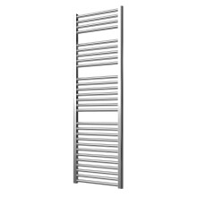 Extra High Heat Output Chrome Central Heating Towel Rail 500 x 1500mm Curved Bathroom Radiator Heater