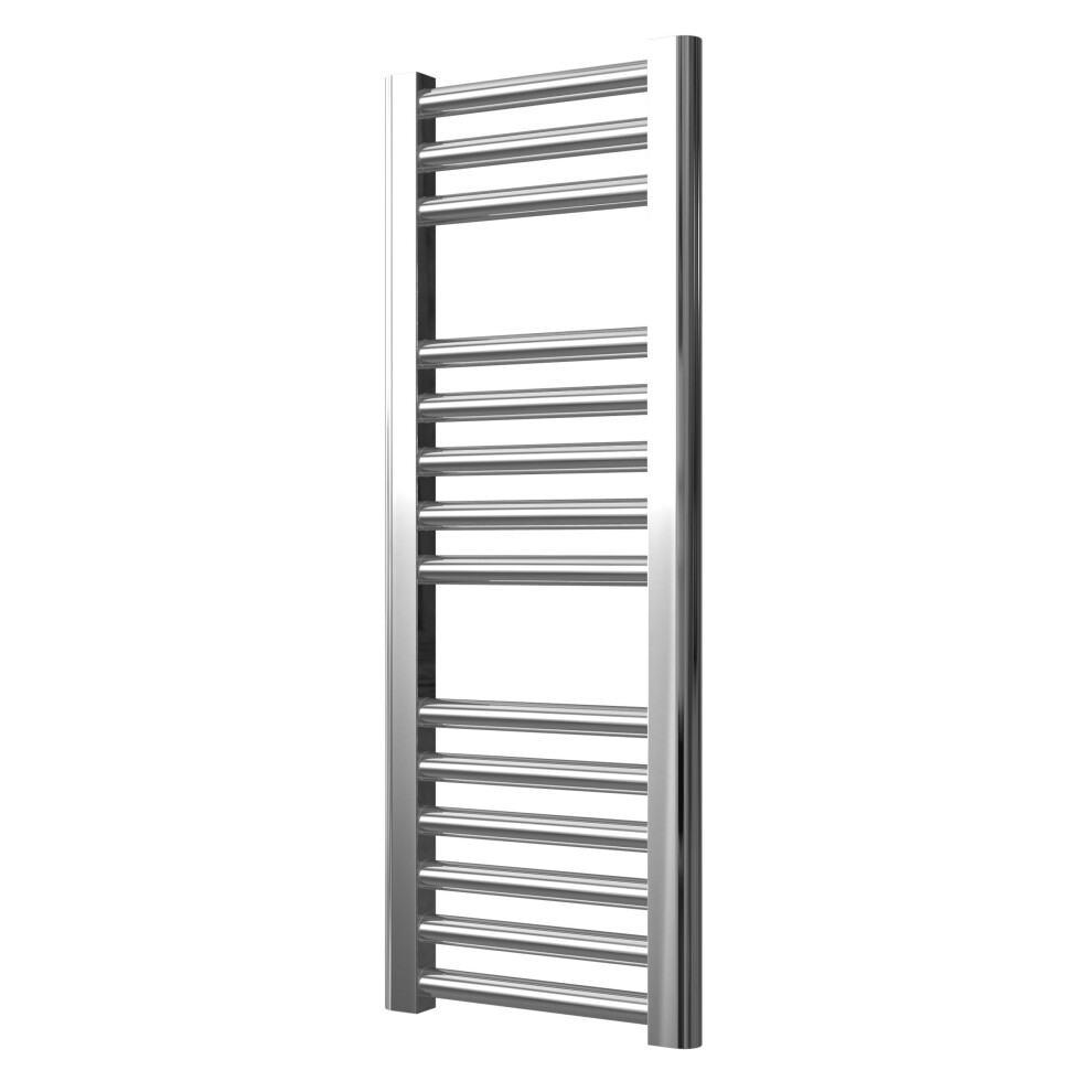 Extra High Heat Output Chrome Central Heating Towel Rail 300 X 800Mm Flat Bathroom Radiator Heater 718598034306